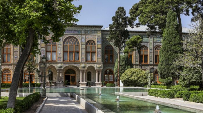 The former official residence of the Qajar dynasty.